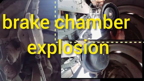 brake chamber leaking|Hissing brake chamber 